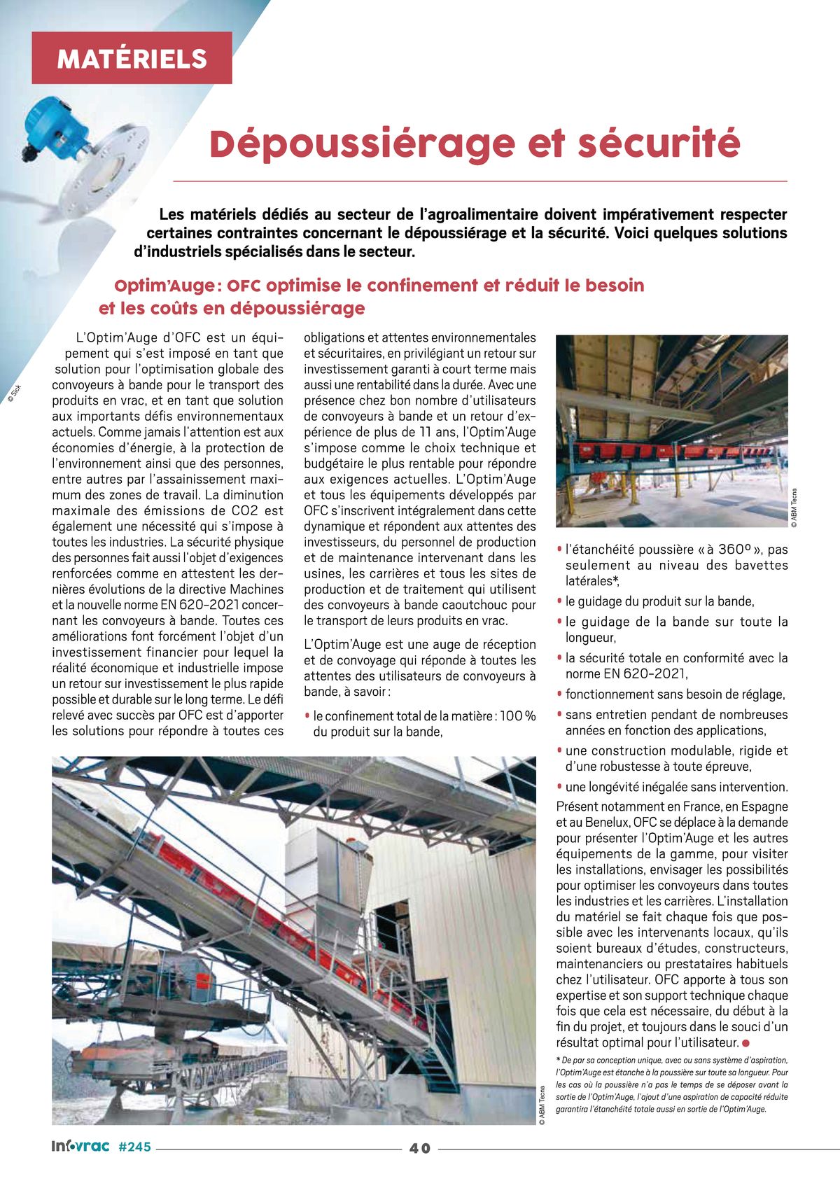 Article d'INFOVRAC de juillet 2023 sur l'Optim'Auge